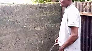 I tryin to pee with prostate trouble, like this escort guy showin...