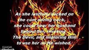 Corrupting innocent wife into satanic rituals at mysterious gloryhole brothel