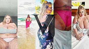 Witchy Halloween interracial with Brother Love's monster cock on chubby BBW