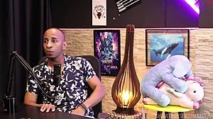 Compilados do negro top delícia appears in sensual cast parte 2 on sheer red