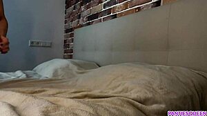 Sexy Slut Wraps Dildo In Long Pussy Lips Masturbates To Hard Cum