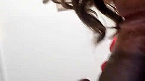 Huge stud contrasts with client in classic hardcore fucking with monster cock milf action