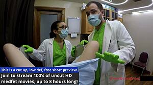lainey subtly spreads for that knockout gynecology exam like dentist visits at girlsgonegyno