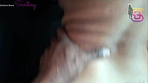 quase que o meu marido policial ve eu dando dentro do carro para um pau gigantesco?