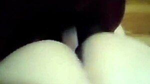 We planned just a movie night at my friend's but things heated up fast into intense interracial sex with creampie