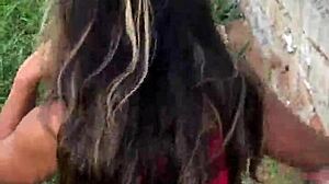 I called him over to the lot with me and we fucked right in the bushes 😈🌿