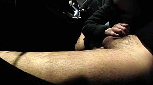 street whore sucks big cock in public parking lot without condom and licks cum - misscreamy... oops, so risky