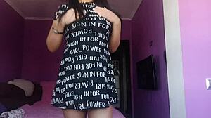 Come on, sissy slut, submit to my dominatrix play and cum hard