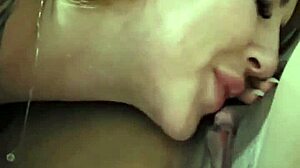 My girlfriend Malu Paz dives into my pussy making me cum hard with friends watching