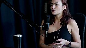 why did the mom discover the orgy and stop filming with trans but get called evangelical porn actress - kamilla werneck sheer red?