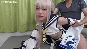 Overwhelmed With Desire As Beauty Heroine Yuha Kiriyama In Costume Begs For More And Cums Repeatedly In This Intense Sample