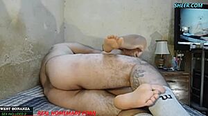 ready for anal fuck with this bartender and pussy creampie?