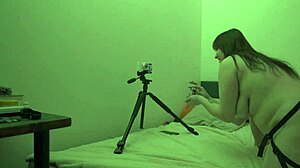 Ahahahahaha shooting the video looks weird with that brunette milf doing behind the scenes stuff 😂🤪