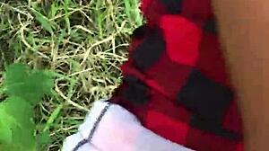 I called him over to the lot with me and we fucked right in the bushes 😈🌿