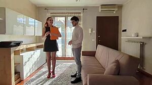 real estate agent got fucked hard just to sell the property to me cum on face dia ita amatoriale