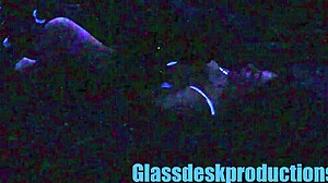 Scarlett Johnson, let's do that blacklight sex with creampie and rough fetish play.