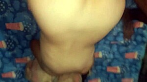 My cuckold's wife finally gets her fantasy filled with a big bare cock deep inside her wet pussy for creampie.