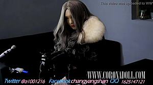 Why wrap yourself in leather catsuit nylon plastic for self-bondage mummification with heels?