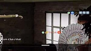 this big booty imvu bitch showed up at my party and started twerking like crazy for everyone