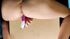 Milf Passionate Pussy Masturbation With Sex Toy Closeup Innessa Kiss