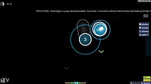 just casual osu standard play blending hechizeros band with koji kondo tracks like el sonidito and athletic theme in ditzyflama mashup on amats insane level