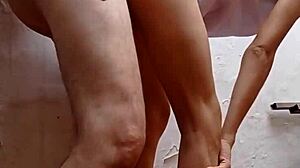 I fucked my neighbor raw doggystyle on the house patio