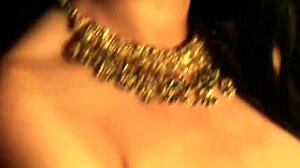 Indian Dancer Performs Erotic Brunette Dance With Asian Teasing In Nude Softcore