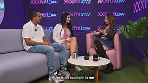 milf colombiana estella osorio se folla a chico timido xxxfollow sessions podcast con dani ortiz