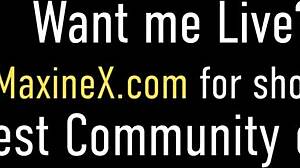 Hosed Asian milf Maxine X gives a wild footjob with her oriental feet and squirts hard 🦶💦