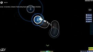 just casual osu standard play blending hechizeros band with koji kondo tracks like el sonidito and athletic theme in ditzyflama mashup on amats insane level