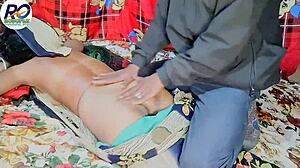 Desi Village Bhabhi Massage