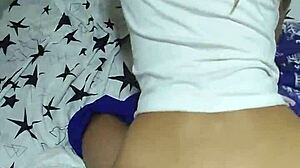 i penetrate this young teen 18+ sweetly with big ass doggystyle fucking and creampie in shaved pussy pov