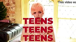 Two british 18 year old students suck cock and snowball cum!