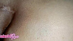 Indian newly bahu experiences tightest anal sex. She moans during doggystyle creampie with hairy pussy and big tits in pov.