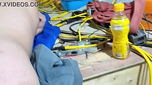 Blonde Girls Next Door Seduce Lucky Guy For Intense Threesome Fucking