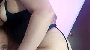 Sexy valery saenz rides hardcore