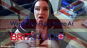 Nurse Visits Patient For Sperm Sample In Curvy British Cosplay With Cum Swapping And Deepthroat Action