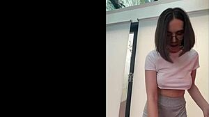 oh man this cute latina teacher gets wild with her dildo in the classroom after hours 😏