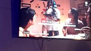 Preparing new content with my redhead latina girl for public outdoor viewing.