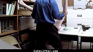 suspect could not risk a criminal record and cooperated with the officers demands - cutelifter