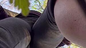 Experiencing My Kinky Easter Filled with Humiliating BDSM Orgasms Deep in the Forest