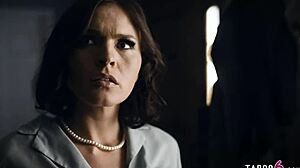 Paranoid wife really doesn't trust that new teen babysitter around