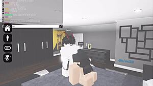 some slutty nun in roblox gets all horny and filled by a random dude