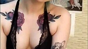 stunning girl loves to edge her friends cock with cumshot handjob in femdom fetish