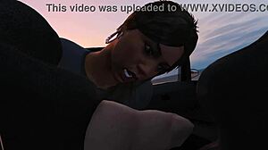 gta 5- franklin gets a hooker service