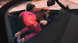gta 5- franklin gets a hooker service