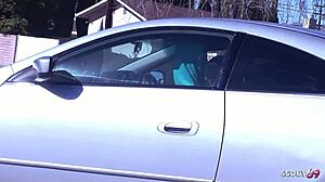 Petite brown skin teen with saggy tits seduced by older black guy for rough monster cock fuck