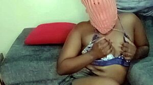 Big Booty Black Babe Shakes Curvy Ass In Lingerie Solo