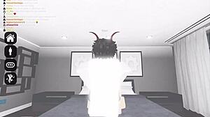 some slutty nun in roblox gets all horny and filled by a random dude