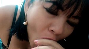 Shy Student Cums In Teacher's Mouth And She Swallows Secretly